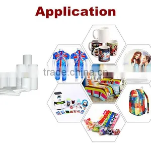 Factory Price Sublimation Tacky Paper 44 Inch Roll thumbnail-4
