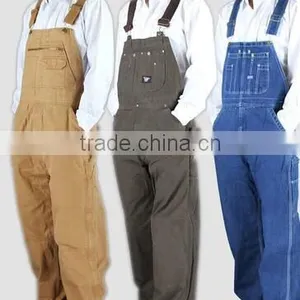 Denim Overalls / Wearable Canvas Welding Service Auto Repair Clothing / Three Color Options Coveralls thumbnail-1