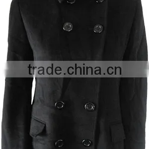Lady Wool/viscose Coat thumbnail-1