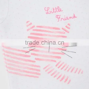 2017 New Fashion Girl Clothes 100% Cotton Animal Design Newborn Baby Rompers For Winter thumbnail-4