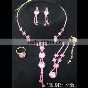 Fashio Bridal Jewelry Sets, High Quality Crystal Jewelry Sets, Wedding Jewelry thumbnail-1
