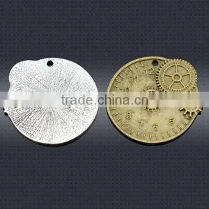 Wholesale Steampunk Gears Wheel Gear Charms Antique Brass Gear Wheel Charm Tags for Jewelry Accessories thumbnail-3