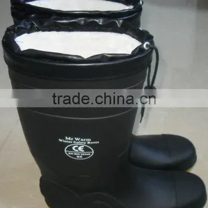Factory Anti Static PVC Heat Protection Chemical Mining Safety Boots thumbnail-3