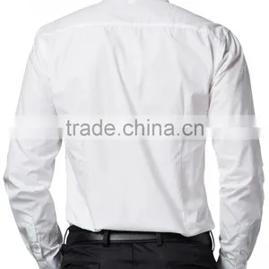 Man White Business Shirt Latest Shirt Designs For Men 2017 Formal Shirt thumbnail-2