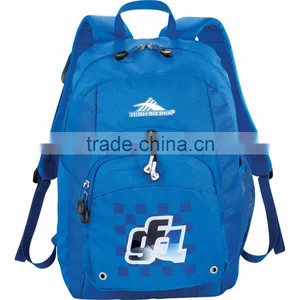 High Sierra Impact Backpack - Large Main Compartment, Media Player Pocket With Headphone Port and Comes With Your Logo. thumbnail-6