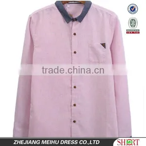 Pointed Collar Spandex Fabric Mens Shirt Dress Shirt thumbnail-2