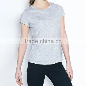 Basic Blank Cotton T-shirt for Women thumbnail-6