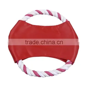 Cotton Pet Products Chew Molar Toy Durable Round Fuchsia thumbnail-1