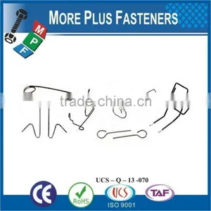 Made in Taiwan Custom Made Metal Small Zinc and Brass Wire Forms thumbnail-4