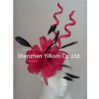 YRFC14230 Cocktail Fascinator,feather Fascinator,church Fascinator thumbnail-1