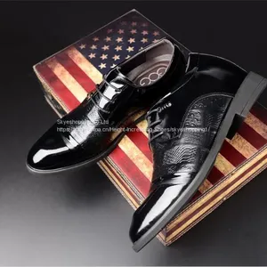 Special Purple Shoes Height Increasing Elevator Shoes for Men Genuine Leather thumbnail-2