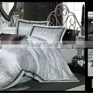 Super King Silk Jacquard Whole Set Bedding thumbnail-3