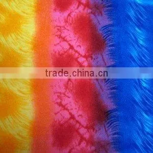 100% Polyester Printed Velvet for Garment JL-04 thumbnail-1