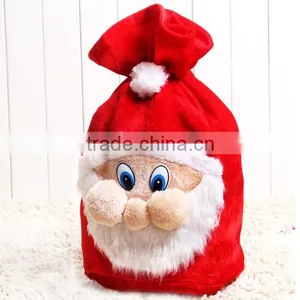 Customized Christmas Pouch,Wholesale Gift Pouch / Christmas Gift Bag/ Drawstring Gift Pouch thumbnail-6