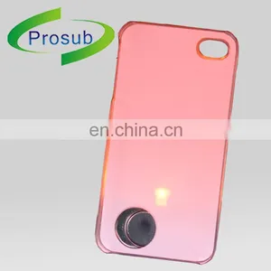 Sublimation Heat Tranparent Plastic Material LED Flashing Cell Phone Case Cover Skin thumbnail-3