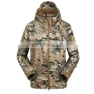 Forest Camo Jacket, Waterproof Softshell Hunting Jacket, Breathable Fish Jacket thumbnail-3