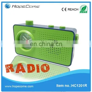 Promotion fm Auto Radio fm Radio Table Clock thumbnail-4