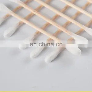 Low Price Double Side Disposible Medical Cotton Stick for Wholesale thumbnail-2