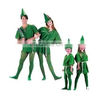 CG-COS1021 Adult Peter Pan Green Costume Children Costume thumbnail-1