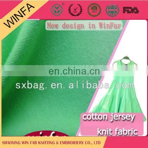 Winfar Competitive Price Soft Jersey Knit Fabric Burnout thumbnail-1