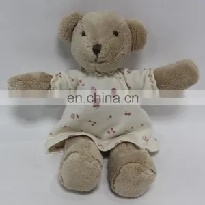 Plush Teddy Bear Animal Baby Toys With Clothes Made In China Kids Toys thumbnail-1