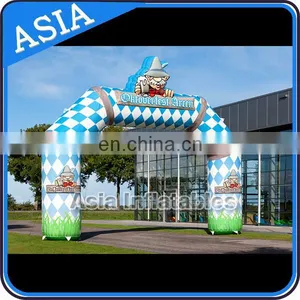 Outdoor Clown Advertising Inflatable Airtight Arch Gate For Sports Event thumbnail-1