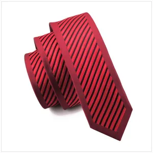 High Manscraft OEM ODM Polyester Woven Necktie Stwill Silky Finish thumbnail-1