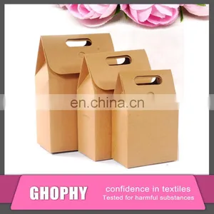 Biodegradable Disposable Handle Paper Bag Fsc Paper Bag thumbnail-1