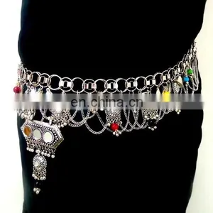 2015 New Arrival Vintage Ethnic Indian Handmade Tribal Belt- Dance Waist Belts-Wholesale Navratri Waist Belt/kandoras thumbnail-2