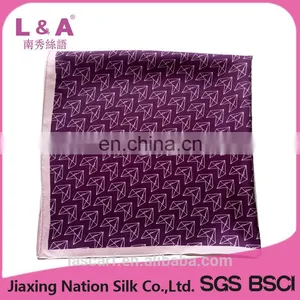 Silk Twill Fox Head Digital Print Big Square Scarf 18mm thumbnail-2