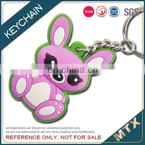 Custom Soft PVC Key Ring Supplier thumbnail-2