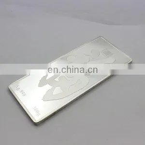 Custom Silver Bullion Bars 1 oz thumbnail-1