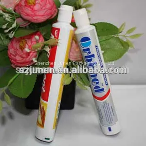 Aluminum Foil Sealing Laminated Toothpaste Tube With Flip Top Cap thumbnail-1