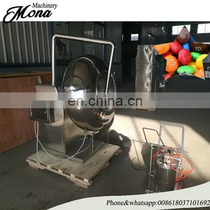 Energy Saving Coated Peanut Nut Bean Pill Chocolate Coatedmachine/candy Pan Coating Machine/sugar Coated Machine thumbnail-1
