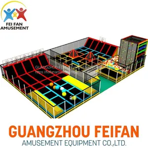 High Quality Trampoline Park thumbnail-3