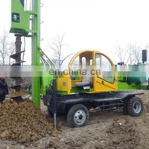 Truck Mounted Used Rotary Pile Drilling Rigs With Auger for Sale thumbnail-6
