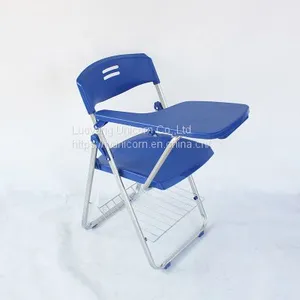 Office Training Chair Plastic Foldable Training Chair With Writing Pad thumbnail-3