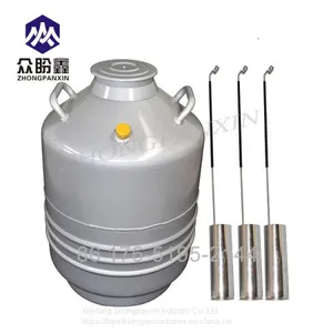 Liquid Nitrogen Dewar Tank 50 Liter Cryogenic Container Gas Cylinder 50L thumbnail-2
