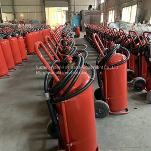 Trolley Type ABC Dry Powder Fire Extinguisher 50KG thumbnail-1