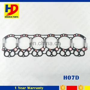 Excavator Engine For Hino H07D H07C H07CT Cylinder Head Gasket thumbnail-1