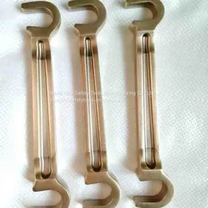 Hebei SIKAI Non Sparking Wrench C-Type Double-end 200mm Al-cu Safety Hand Tools thumbnail-1