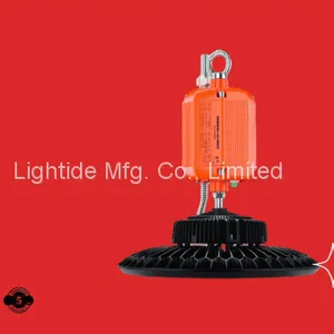 Lightide 240 Watts Emergency UFO High Bay Battery Operated Pendant Light, IP65 Rated, 5 Yrs Warranty thumbnail-2