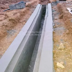 Baoying Irrigation Canal Slipform Machine/large River Canal Forming Machine/side Ditch Lining Machine thumbnail-5