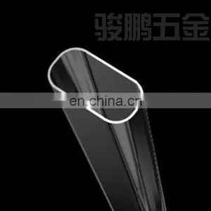 Furniture Iron Tube Pre Galvanized Oval Shaped Carbon Steel Pipe thumbnail-1