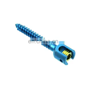 Hot Sale Spinal Surgery Monoaxial Pedicle Screw for Screws Spine Surgeries Orthopedic Medical Surgery Implants thumbnail-1
