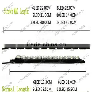 Ultra Bright 12smd LED Drl Daytime Running Time Light 12V Waterproof LED Light thumbnail-1