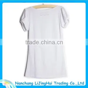 Hottsale High Quality Fashion Cotton Puff Sleeve t Shirt thumbnail-2