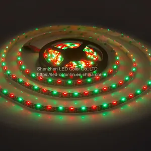 60 LEDs Side Emitting 020 RGB Ws2811 Addressable Rgb Led Strip thumbnail-2