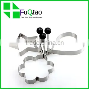 Popular Round Fried Egg Rings Stainless Steel Fried Egg Mould Pancake Cooking Mould Mold Ring thumbnail-5