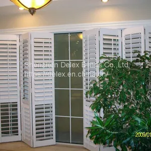 White Color Plantation Shutter for Door thumbnail-1